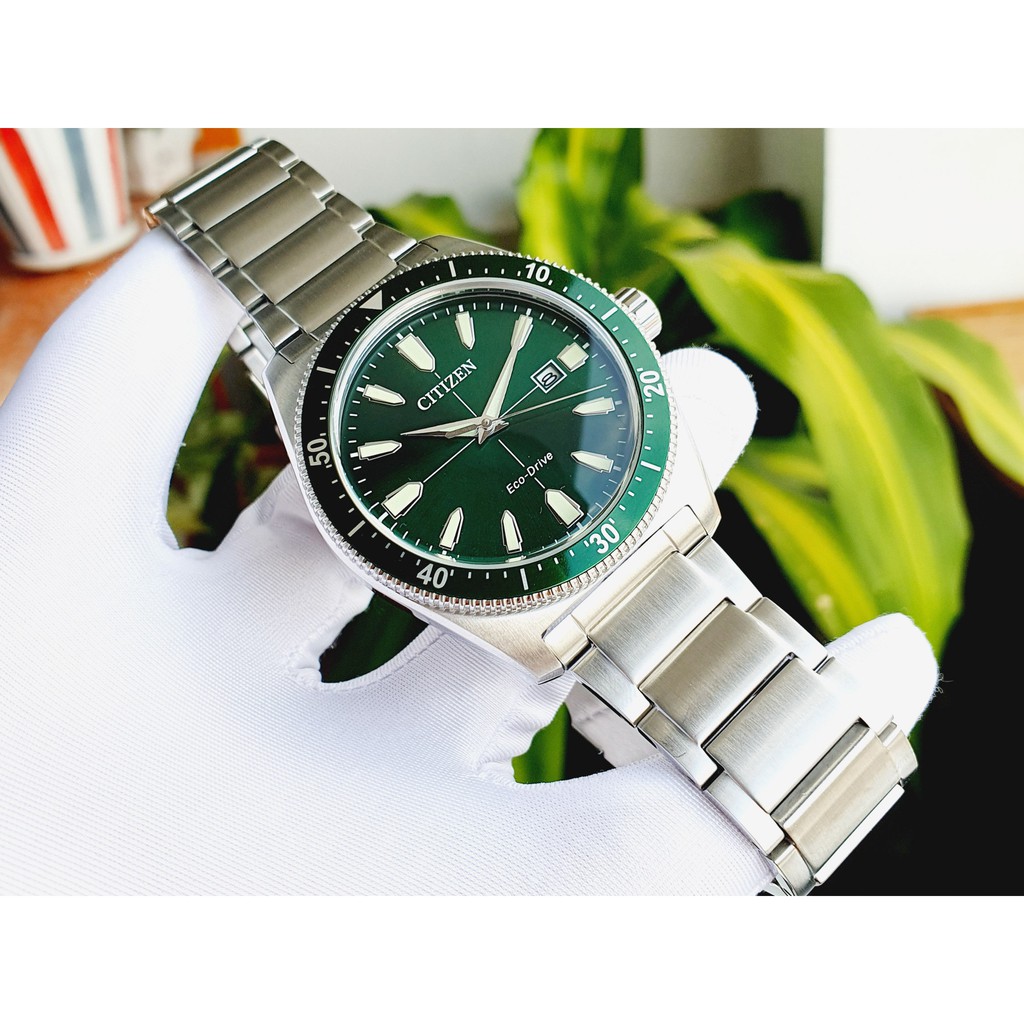 Đồng Hồ nam chính hãng Citizen Eco-Drive AW1598-70X - Máy quartz pin năng lượng ánh sáng - Kính cứng