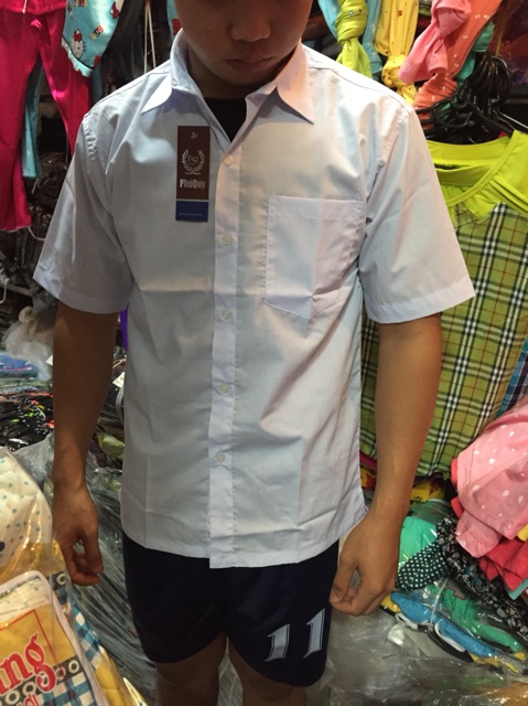 Sơ mi học sinh nam | BigBuy360 - bigbuy360.vn