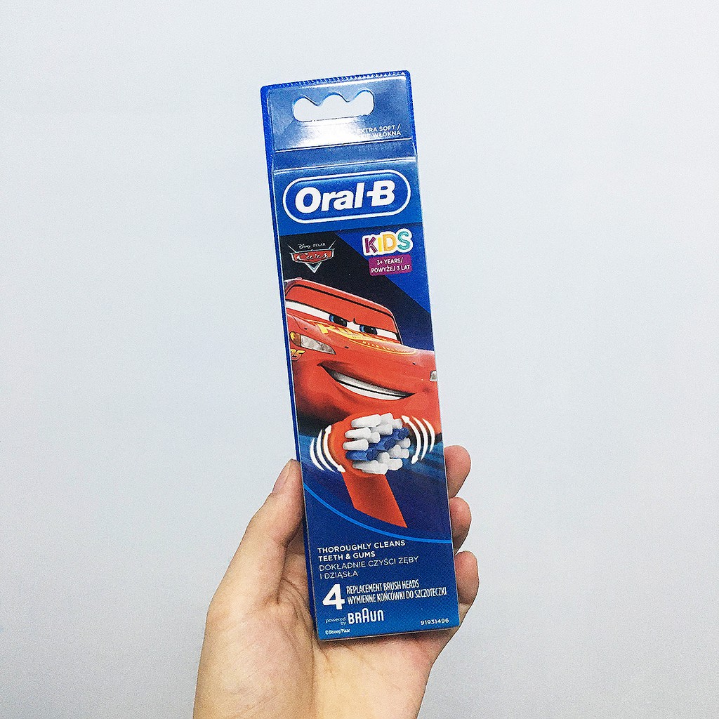 Đầu bàn chải đánh răng điện Oral-B trẻ em (1 đầu chải)