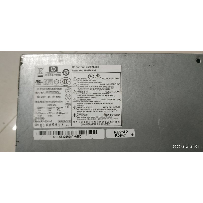 nguồn đồng bộ máy tính hp