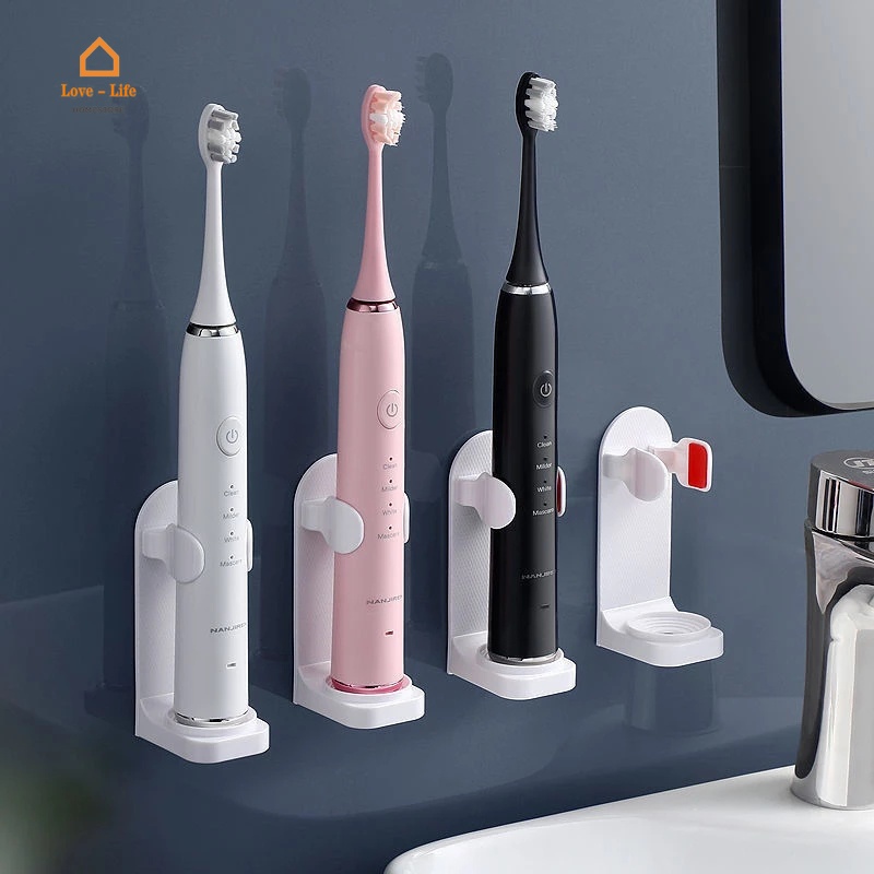 Giá đỡ bàn chải đánh răng điện tự dính tiện dụng