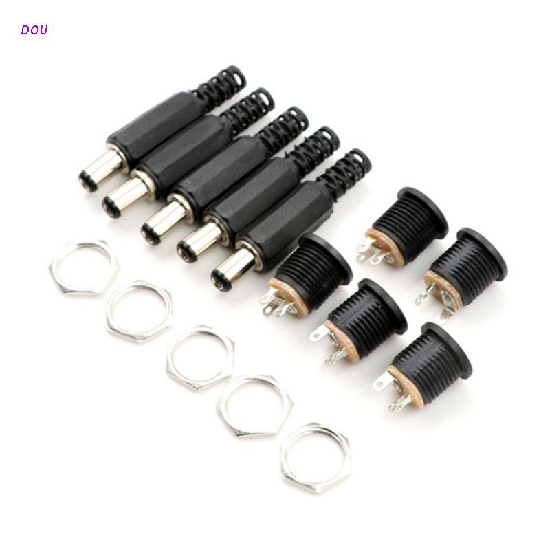 Set 10 phích cắm nguồn 12v 3a + đầu nối Dc