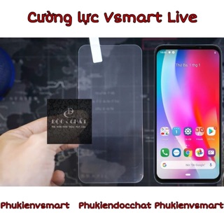 Kính cường lực trong suốt Vsmart Live
