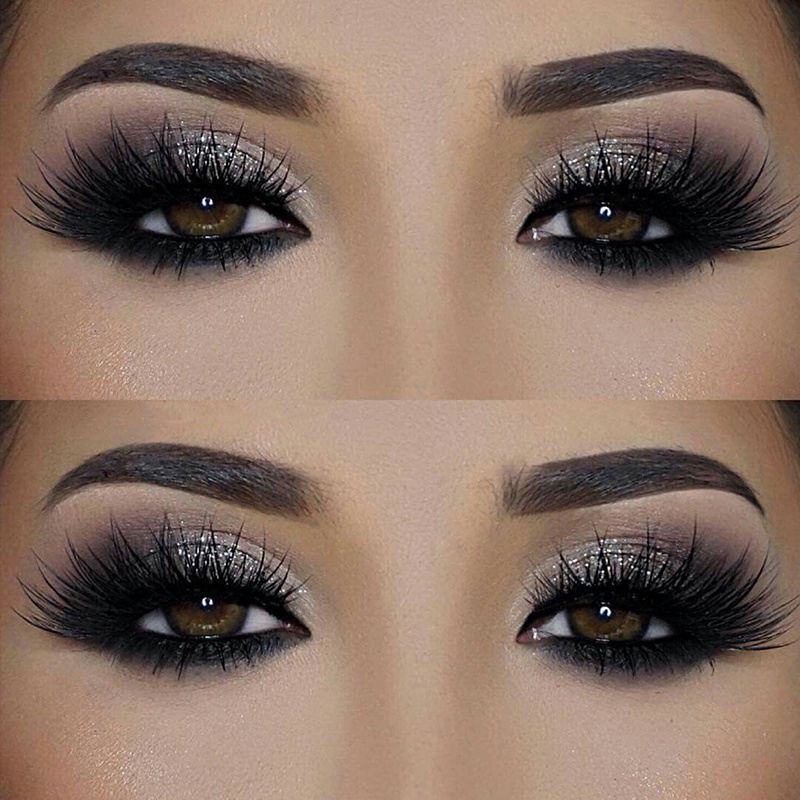 Lông Mi Giả 3D Mềm Mại Nối Dài Uốn Cong Lông Mi Tự Nhiên