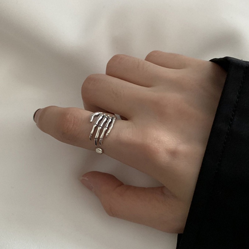 Nhẫn Hình Đầu Lâu Phong Cách Hip Hop Cho Nam Và Nữ