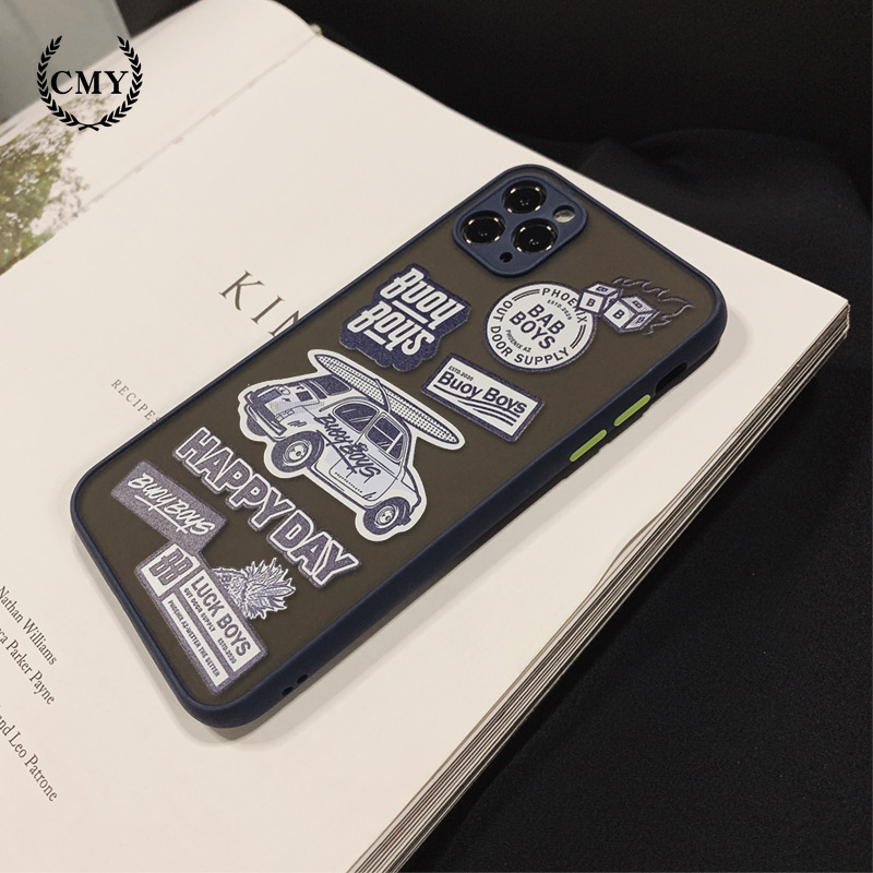 Ốp điện thoại silicon họa tiết nhãn sáng tạo dành cho iPhone11/11Pro 11pro Max X XR XS XS MAX 7 8 plus SE | BigBuy360 - bigbuy360.vn