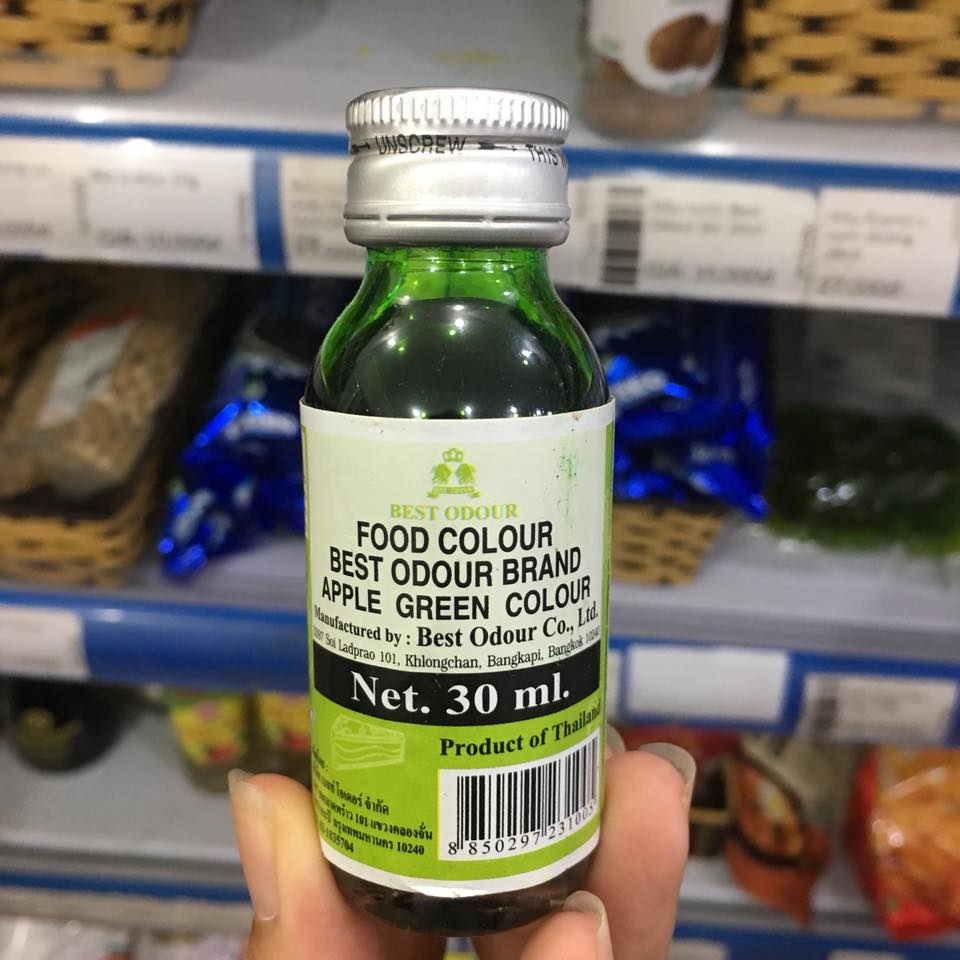 Màu thực phẩm  best odour 30 ml