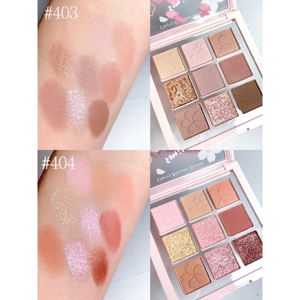 Bảng mắt 9 ô Hold Live Flowers Sakura