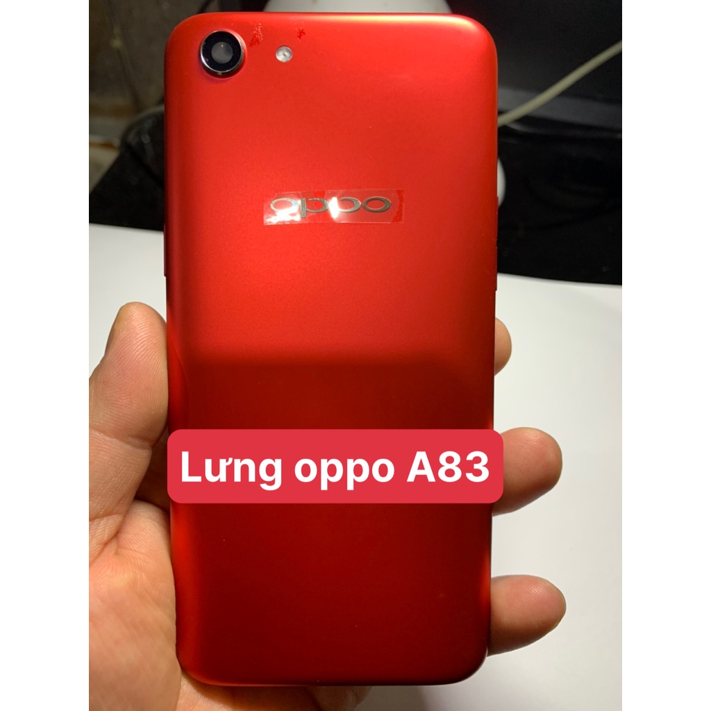 Lưng vỏ, khung xương điện thoại oppo A83 - gồm lưng, phím bấm, kính camera