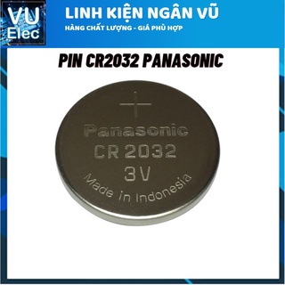 Pin cr2032 Panasonic 3V hoặc 2 viên NEWSUN xịn kèm đế
