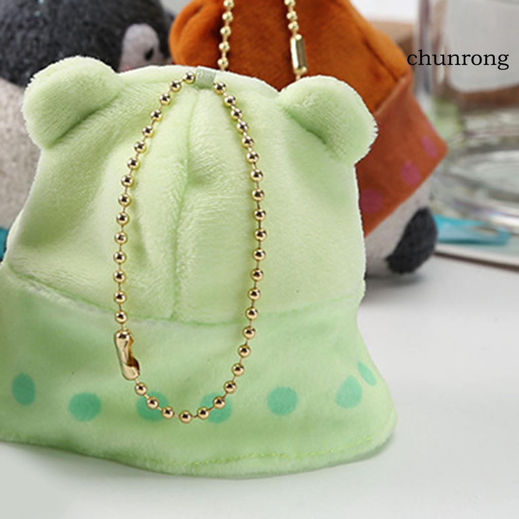 Cr Móc Khóa Hình Chim Cánh Cụt Nhồi Bông Cotton PP Dễ Thương