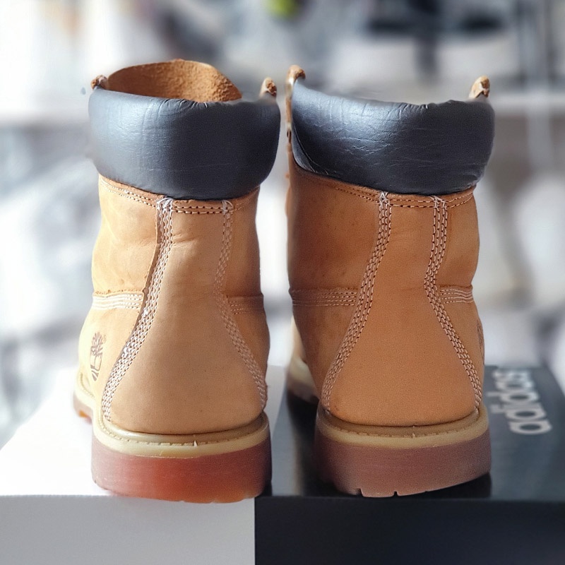 Giày boot da thật hiệu -Timberland, size 38, real 2hand