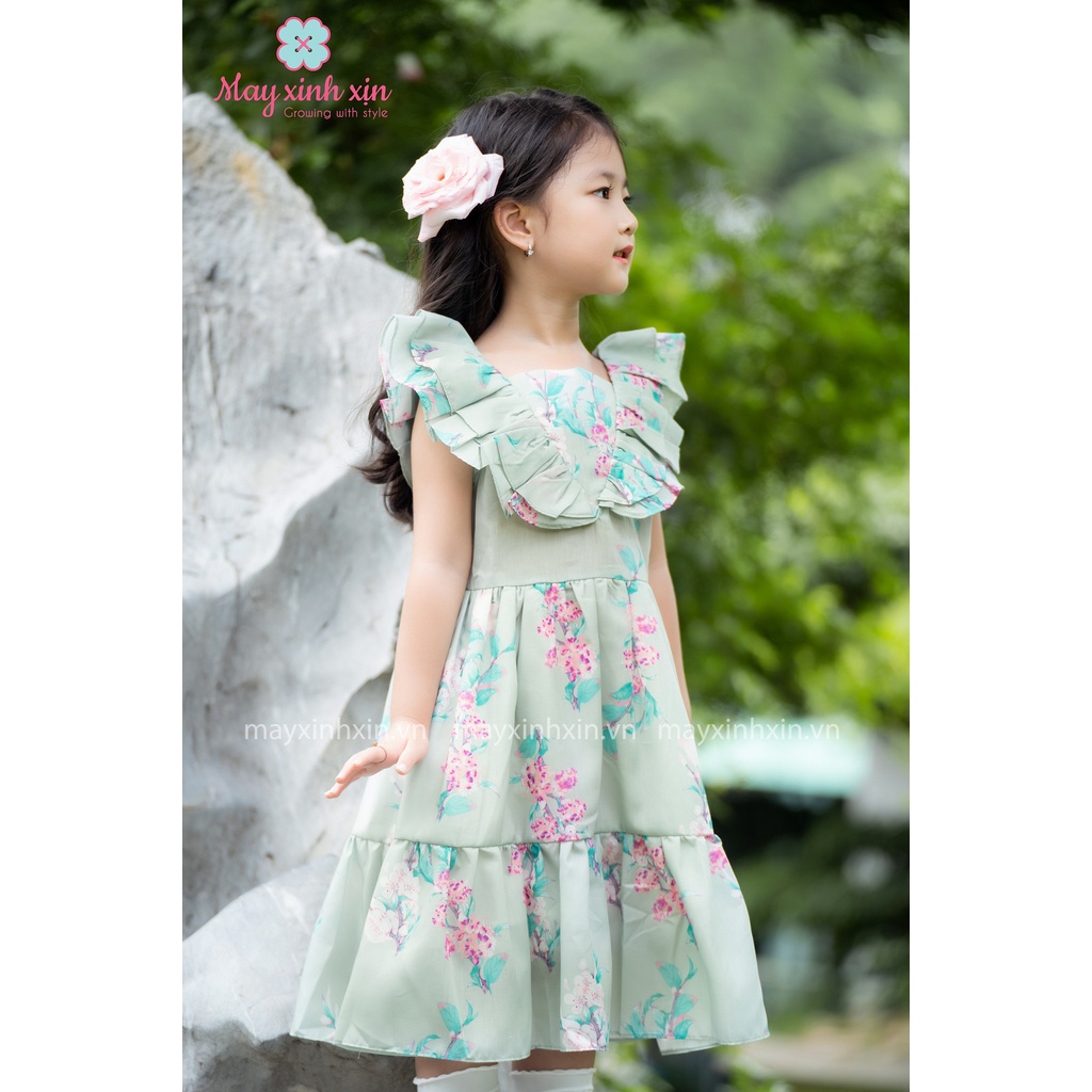 Váy mùa hè cho bé - Váy thiết kế cho bé gái - đầm xinh cho bé từ 1 tuổi - O'hara May xinh xịn