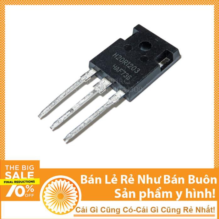 Sò Bếp Từ IGBT H20R1203 20A 1200V T0-247