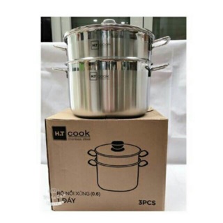 ✅Nồi xửng hấp H.T. Cook (size 28cm) FREESHIP