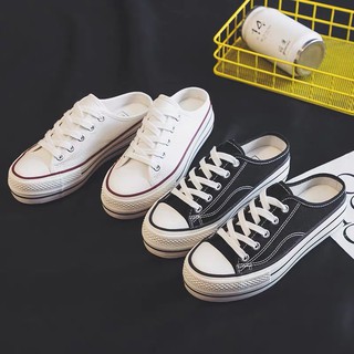 Giày thể thao nữ giày sục vải