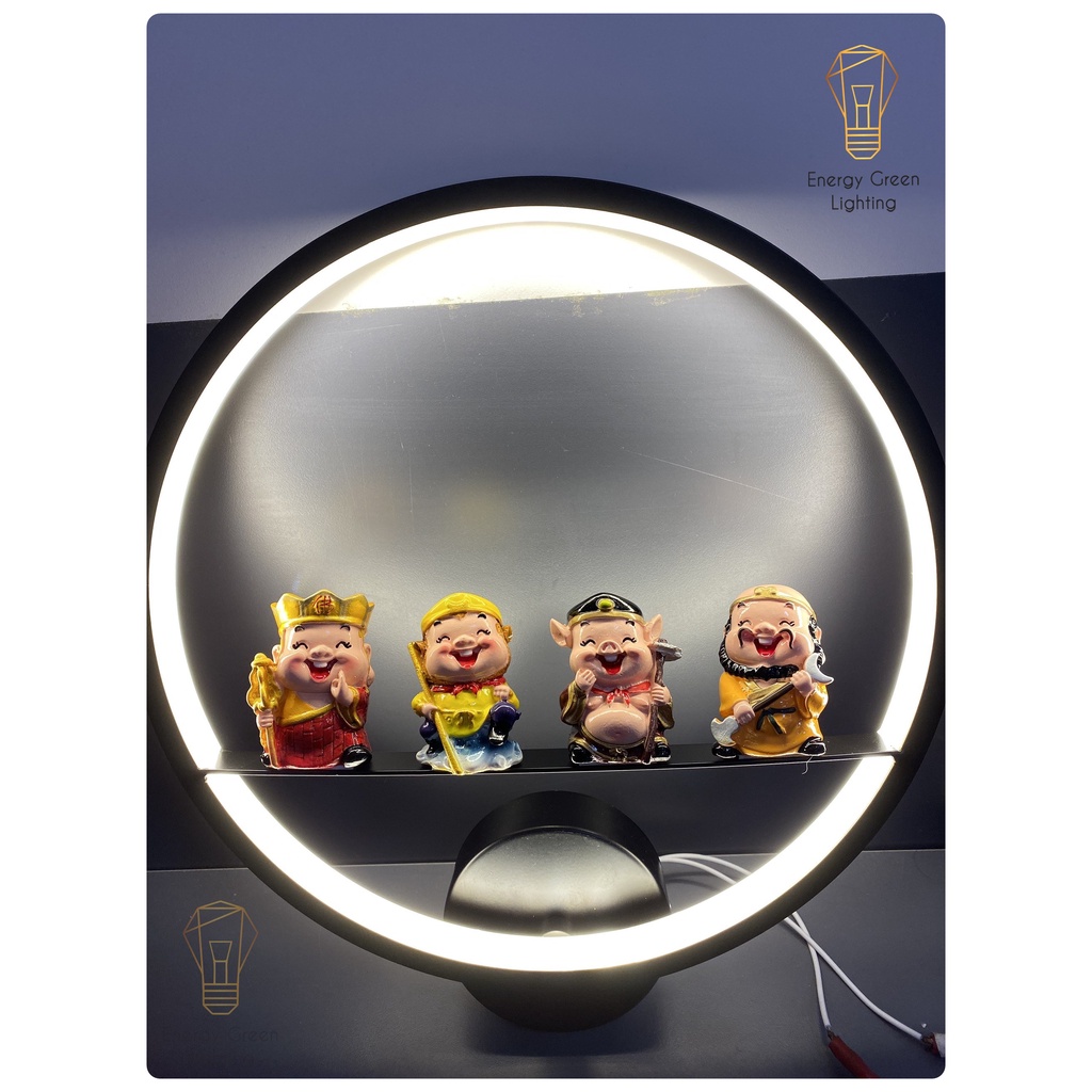 Đèn Led Energy Green Lighting Treo Tường Hiện Đại 4 Thầy Trò Tây Du Ký Siêu Dễ Thương - 3 chế độ ánh sáng