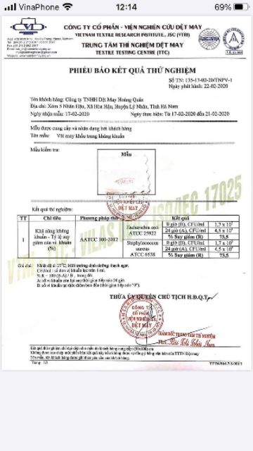 khẩu trang vải 3 lớp dệt kim Hoàng Quân | BigBuy360 - bigbuy360.vn