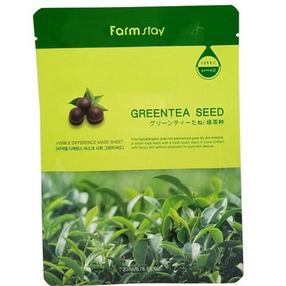 MẶT NẠ DƯỠNG DA HÀN QUỐC - FARM STAY - 23 ml -TRÀ XANH