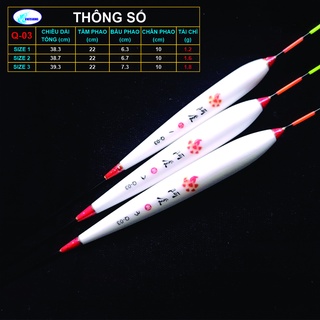 Phao lông công q-03