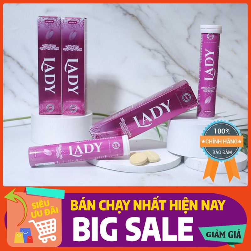 ✒▲[Mua 3 tặng 1] Viên sủi nở ngực Lady chính hãng, tăng kích thước vòng 1 hiệu quả, size săn chắc | BigBuy360 - bigbuy360.vn
