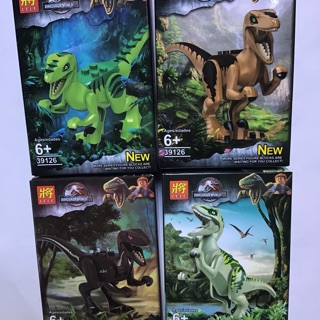 Compo 4 hộp LOGO lắp ráp khủng long