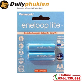 Pin sạc AA Panasonic Eneloop Lite 1000 mAh vỉ 2 viên dailyphukien