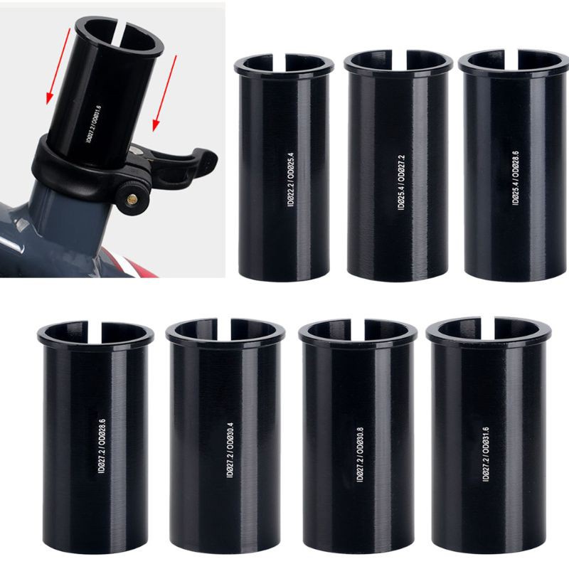 Ống Chuyển Đổi Yên Xe Đạp Bằng Hợp Kim Nhôm 22.2 / 25.4 / 27.2 / 28.6 / 31.6mm