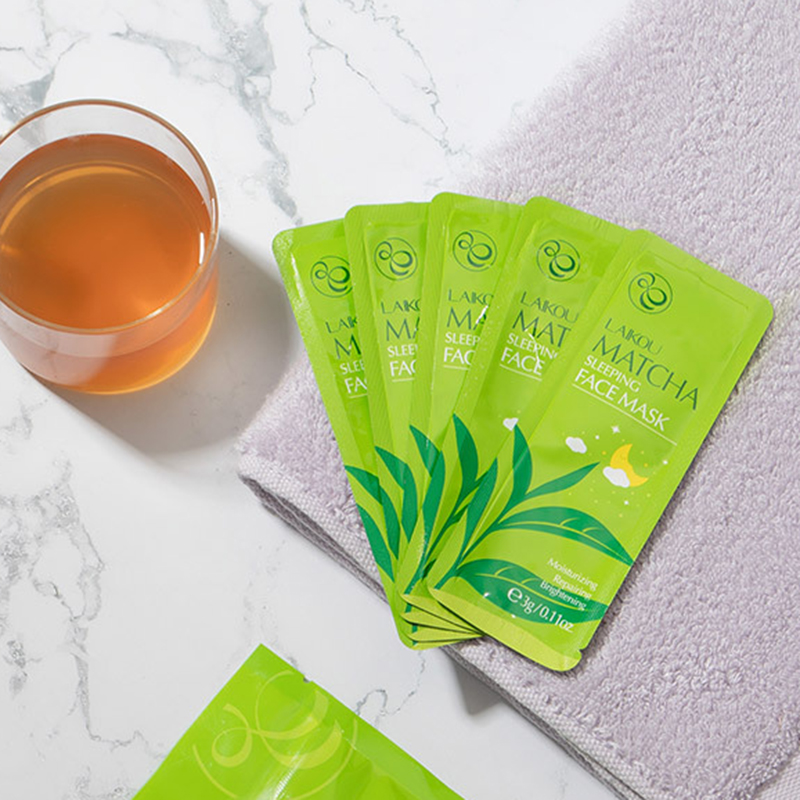 Gói mặt nạ ngủ Matcha dưỡng ẩm tiện lợi du lịch