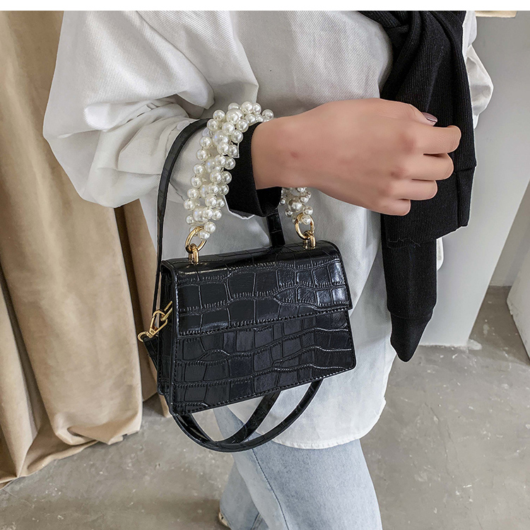 Túi Xách JASMIN NOIR Họa Tiết Da Cá Sấu Thời Trang Xinh Xắn Cho Nữ Giới 2021