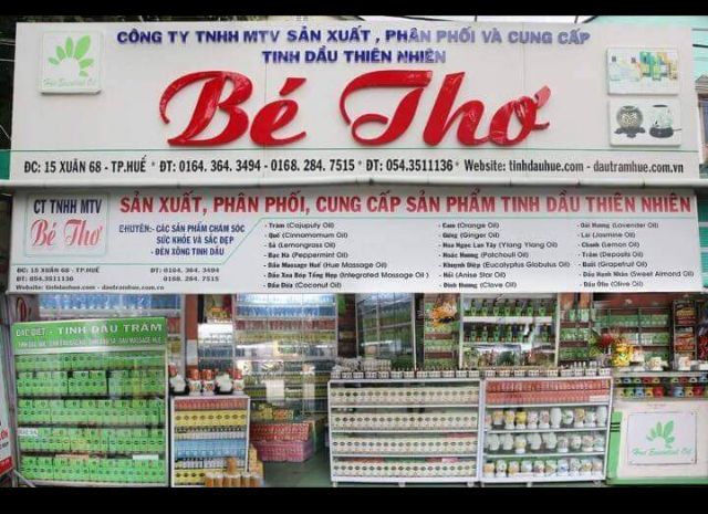 Tinh dầu tràm Bé Thơ