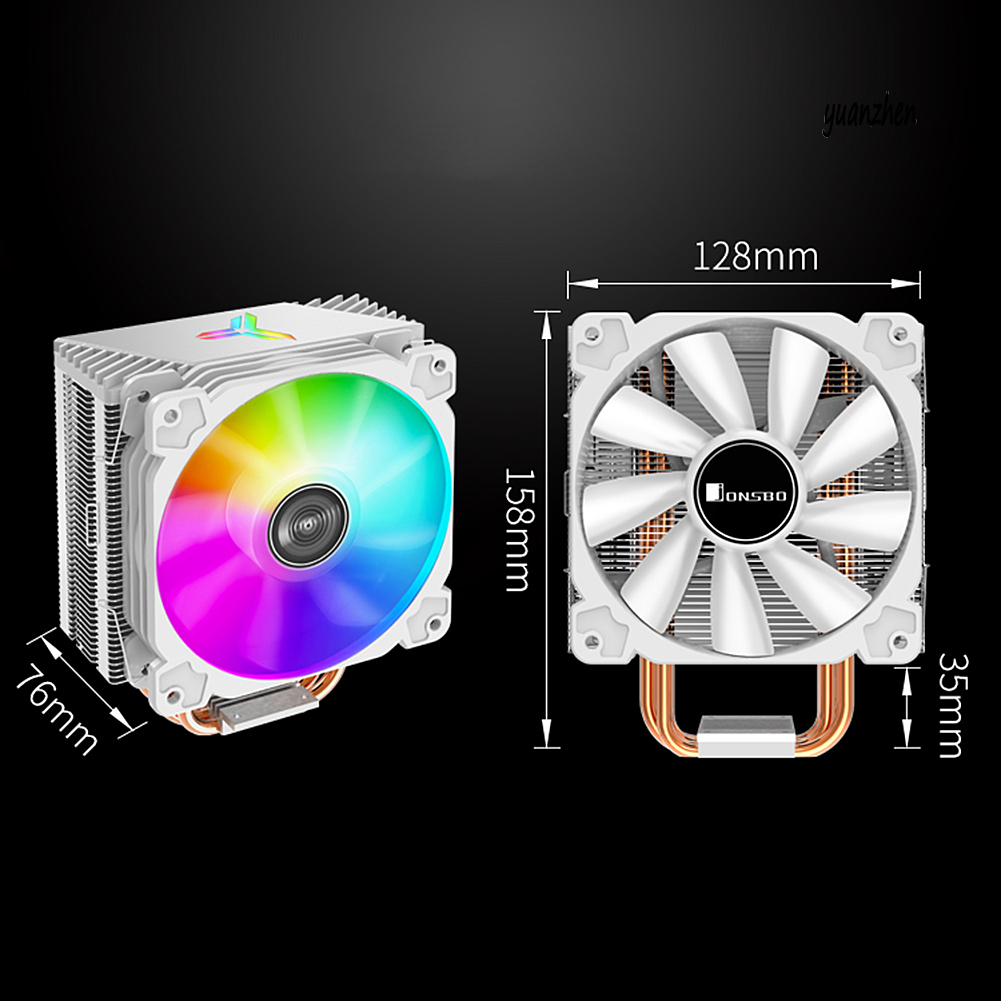 Quạt Tản Nhiệt Làm Mát Cpu Cr-1000 Tower 4 Led Rgb Cho Intel / Amd | BigBuy360 - bigbuy360.vn