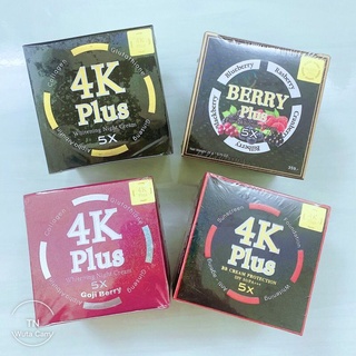Kem dưỡng da 4k plus 5x dưỡng da nám tàn nhang, berry plus 5x, 4k mụn