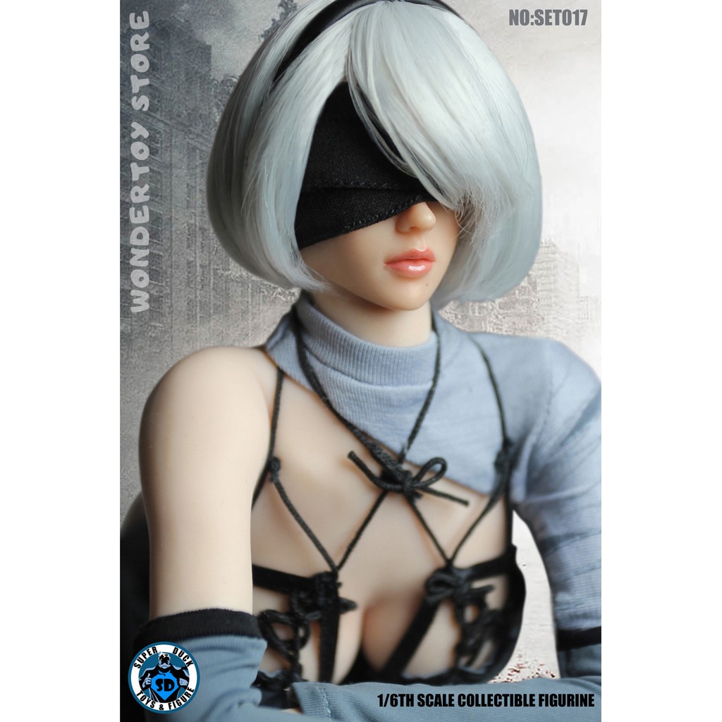Mô hình Trang phục Nữ SUPER DUCK 2B Nier Automata SET017 1/6