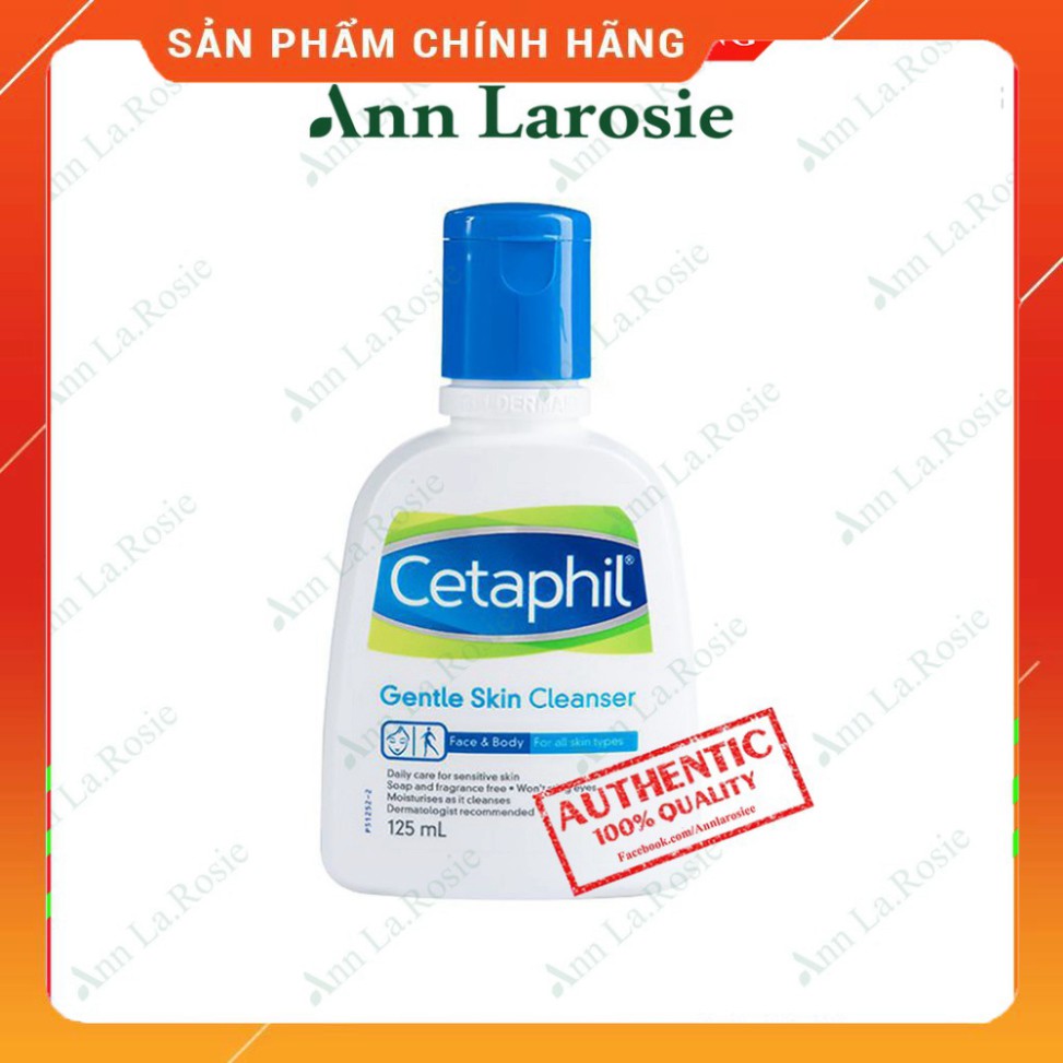 [Chính Hãng]  Sữa rửa mặt Gentle Skin Cleanser Cetaphil 125ml
