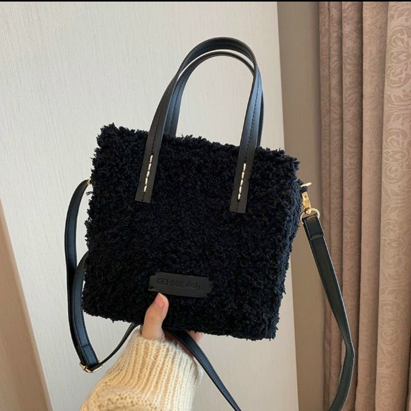 Túi tote mini bông phong cách hàn quốc PTD39 ( lướt xuống shopee feed để xem ảnh thật )