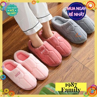 Dép đi trong nhà -dép lông mềm mịn thích hợp đi trong văn phòng ♥️thiết kế sport♥️có size nam nữ ♥️pkg0123