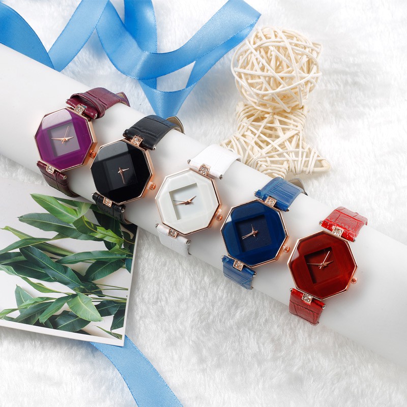 Đồng hồ thời trang nữ Mstianq M8C1 mặt độc đáo cá tính, nhiều màu dể dàng phối đồ