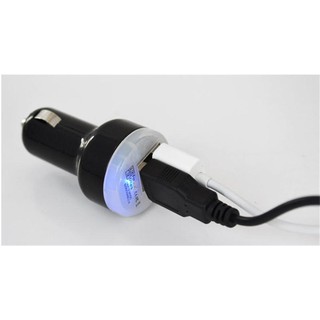 Củ sạc 2 cổng USB cho xe hơi, ô tô