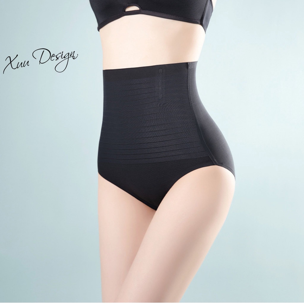 Quần lót cạp cao hỗ trợ gen bụng không đường may XUU nâng mông GB07