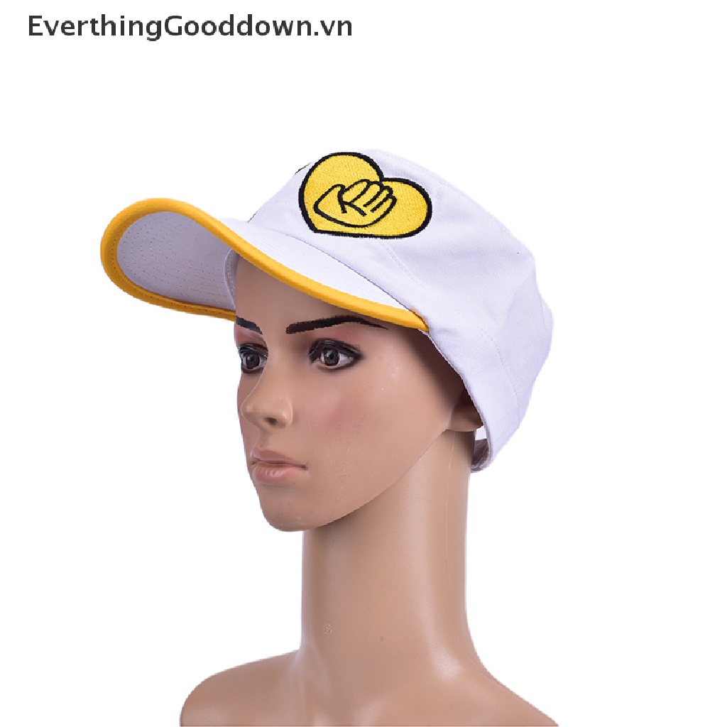 Everthinggooddown Mũ Lưỡi Trai Hóa Trang Hoạt Hình JOJO Quân Đội Kujo Jotaro Xung Quanh