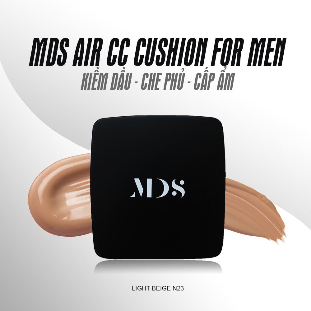 MDS AIR CUSHION PHẤN NƯỚC KIỀM DẦU, HIỆU CHỈNH MÀU DA CHO NAM (15g) | BigBuy360 - bigbuy360.vn
