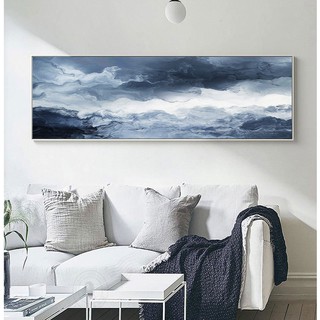 Tranh Canvas Trừu Tượng Cao Cấp Sương Khói Tường CV-238