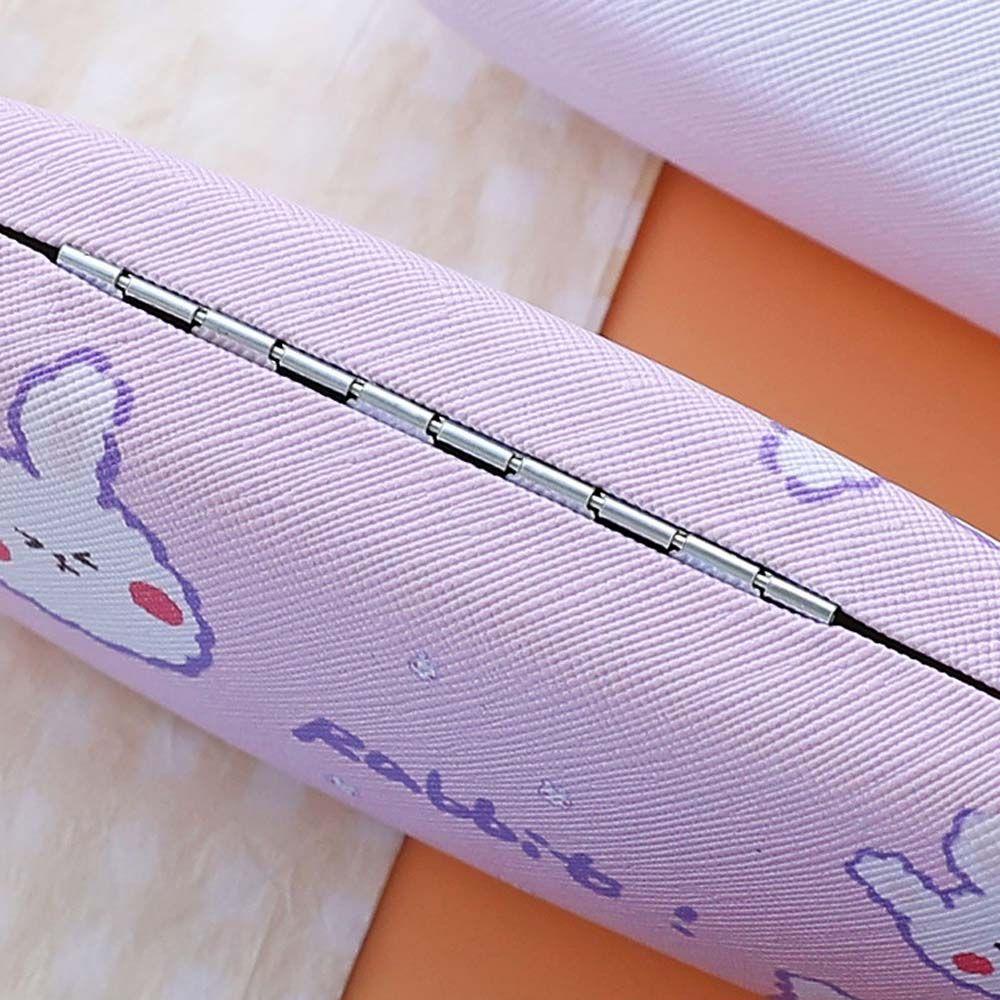 Hộp Đựng Mắt Kính Bằng Da PU Họa Tiết Hoạt Hình Dễ Thương Chất Lượng Cao