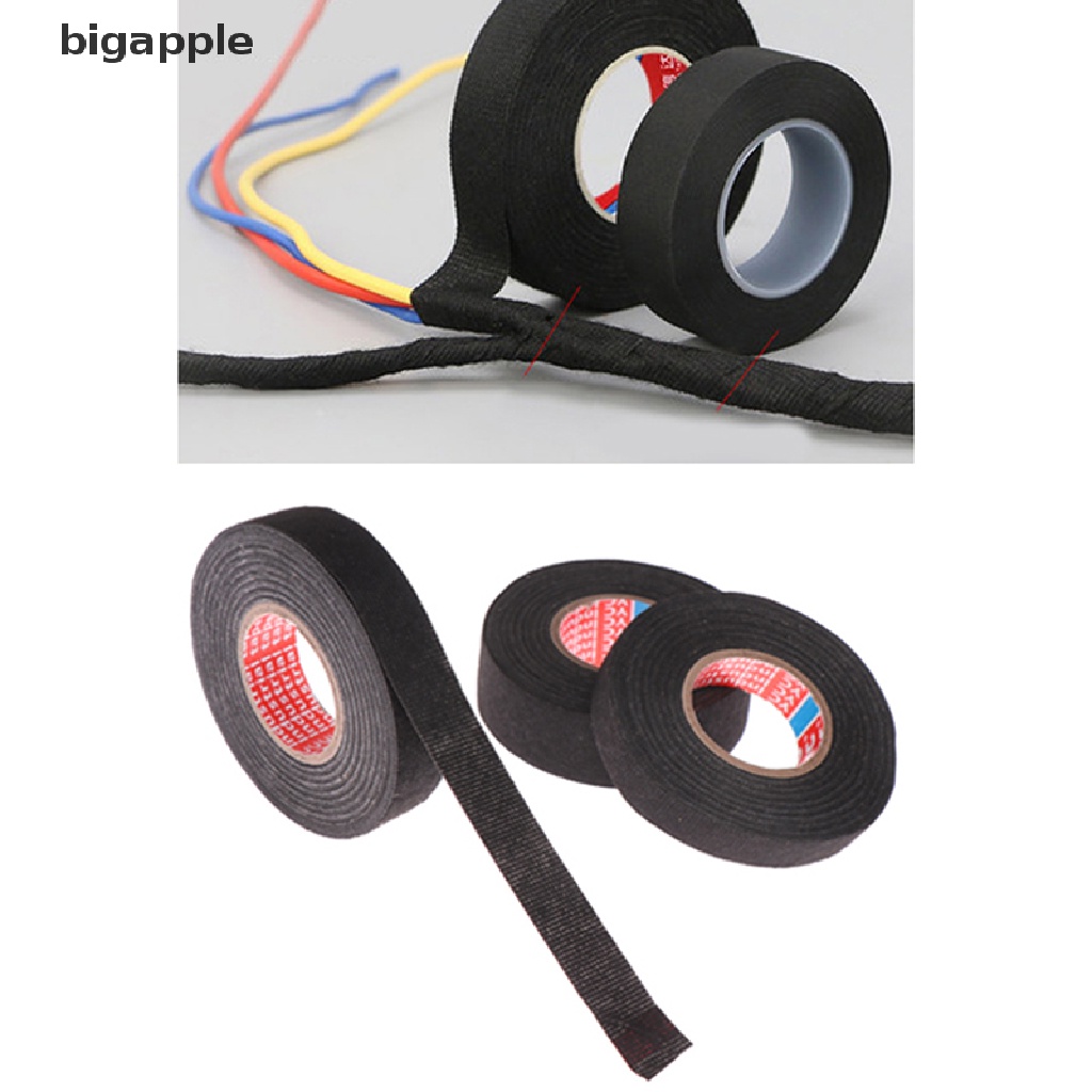 bigapple 15mm Heat-resistant Flame Retardant Tape Coroplast Adhesive Cloth Tape For Car RDG