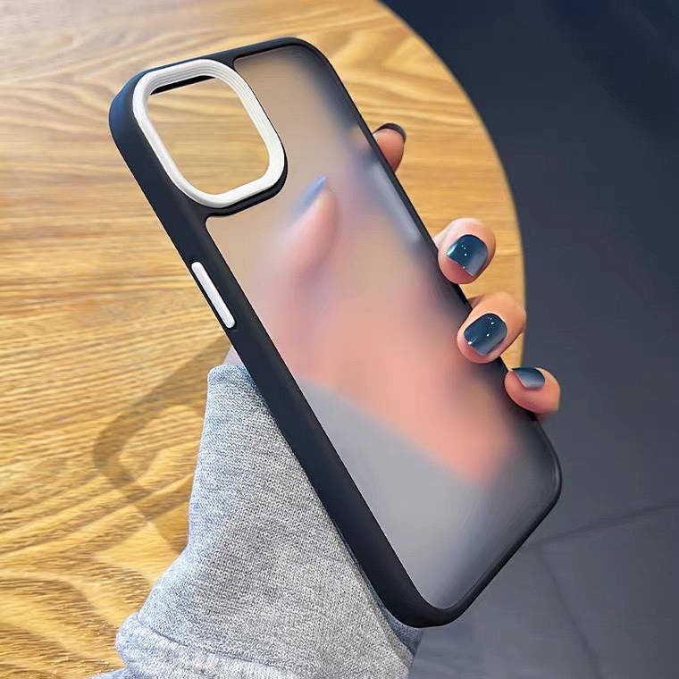 Apple 13 Phone Case Iphone12promax Transparent Frosted Iphone11 All-Inclusive Drop-Resistant Men and Women Ins Style 3ZQC
