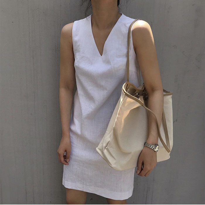 Túi Xách Canvas Cỡ Lớn Thời Trang Hàn Quốc