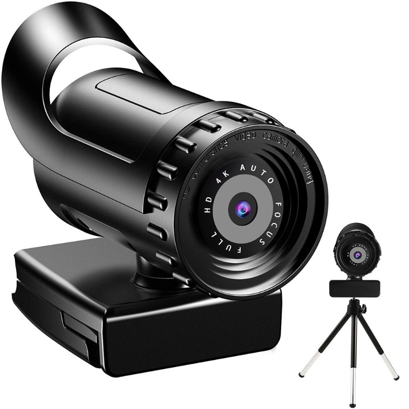 Webcam góc rộng độ phân giải cao 2K 4K kèm micro hỗ trợ giảng dạy/phát trực tiếp | BigBuy360 - bigbuy360.vn