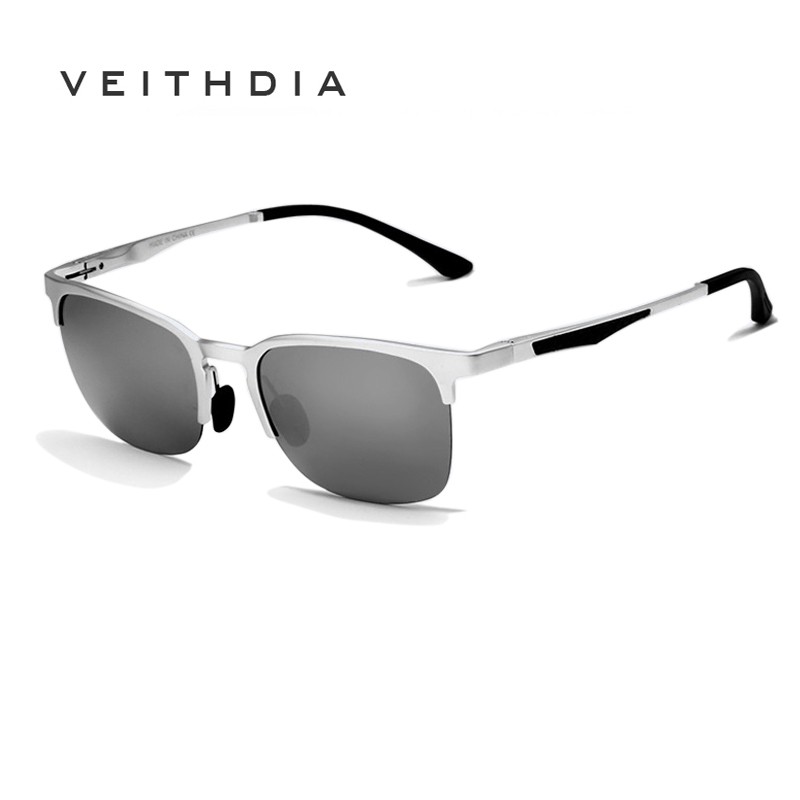 Kính Mát VEITHDIA 6631 Phân Cực Al-Mg Retro Unisex