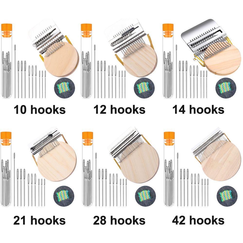 CHOOKEY Bộ Dụng Cụ May Vá Quần Áo Jean Bằng Gỗ DIY